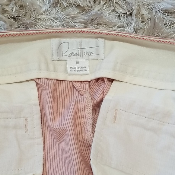 Robin Howe pinstripe wide leg trousers, size 10 - Picture 8 of 8